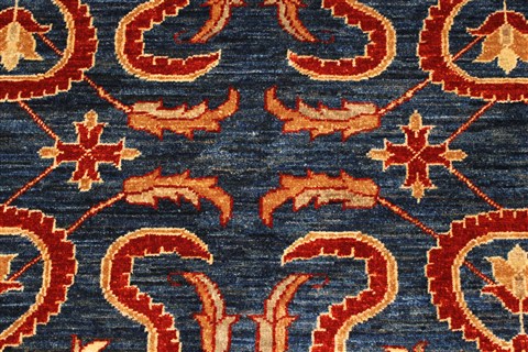 Pishavar Beige Hand Knotted 64 X 149 Area Rug 250-29264 Image 2