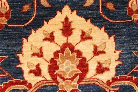 Pishavar Beige Hand Knotted 64 X 149 Area Rug 250-29264 Image 3