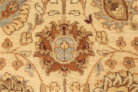 Haji Jalili Beige Hand Knotted 60 X 124 Area Rug 250-29267 Image 2
