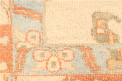Oushak Beige Hand Knotted 1111 X 153 Area Rug 250-29268 Image 5