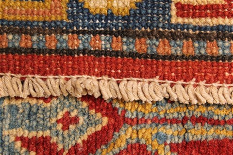 Kazak Red Runner Hand Knotted 49 X 181 Area Rug 250-29270 Image 2