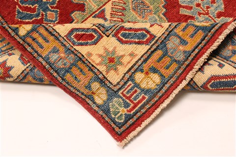 Kazak Red Runner Hand Knotted 49 X 181 Area Rug 250-29270 Image 4