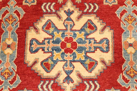 Kazak Red Runner Hand Knotted 49 X 181 Area Rug 250-29270 Image 7