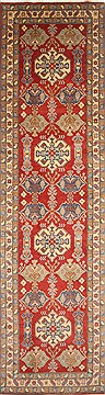 Pakistani Kazak Red Runner 16 to 20 ft Wool Carpet 29270
