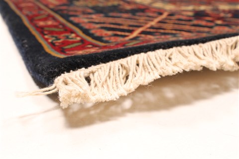 Karajeh Blue Hand Knotted 61 X 120 Area Rug 250-29274 Image 4