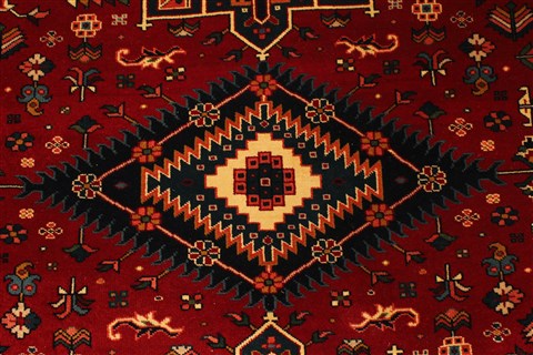 Karajeh Blue Hand Knotted 61 X 120 Area Rug 250-29274 Image 6