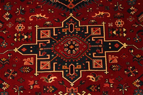 Karajeh Blue Hand Knotted 61 X 120 Area Rug 250-29274 Image 7