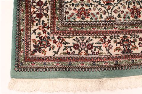 Tabriz Beige Hand Knotted 510 X 117 Area Rug 250-29278 Image 6
