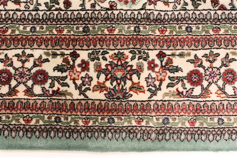 Tabriz Beige Hand Knotted 510 X 117 Area Rug 250-29278 Image 8