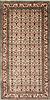 Tabriz Beige Hand Knotted 510 X 117 Area Rug 250-29278 Thumb 0