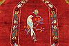 Gabbeh Red Hand Knotted 70 X 164 Area Rug 250-29279 Thumb 6
