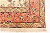 Tabriz Beige Hand Knotted 67 X 135 Area Rug 250-29283 Thumb 1