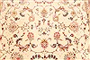 Tabriz Beige Hand Knotted 67 X 135 Area Rug 250-29283 Thumb 2