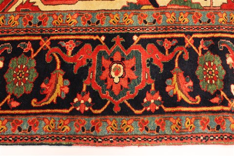 Serapi Beige Hand Knotted 82 X 162 Area Rug 250-29284 Image 7
