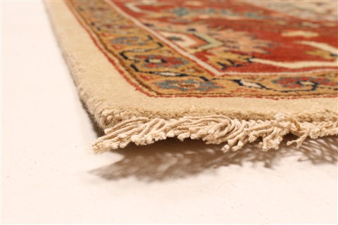 Serapi Beige Hand Knotted 710 X 162 Area Rug 250-29285 Image 5