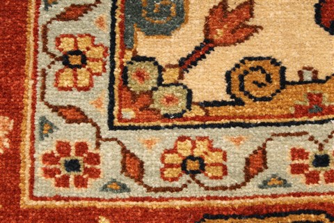 Serapi Beige Hand Knotted 710 X 162 Area Rug 250-29285 Image 9