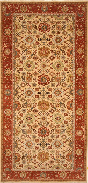 Serapi Beige Hand Knotted 710 X 162 Area Rug 250-29285 Image 0