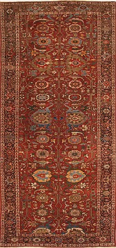 Indian Mahal Beige Rectangle Odd Size Wool Carpet 29286