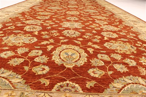 Ziegler Beige Hand Knotted 81 X 163 Area Rug 250-29288 Image 2