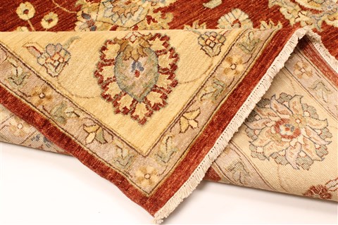 Ziegler Beige Hand Knotted 81 X 163 Area Rug 250-29288 Image 5