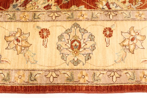 Ziegler Beige Hand Knotted 81 X 163 Area Rug 250-29288 Image 9