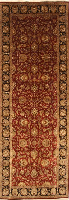 Agra Beige Hand Knotted 61 X 173  Area Rug 250-29290 Image 0