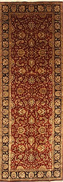 Agra Beige Hand Knotted 6'1" X 17'3"  Area Rug 250-29290