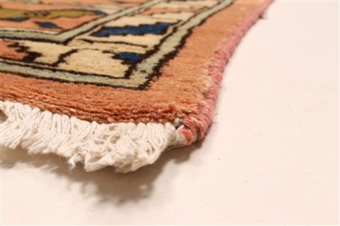 Karajeh Purple Hand Knotted 75 X 188 Area Rug 250-29291 Image 6