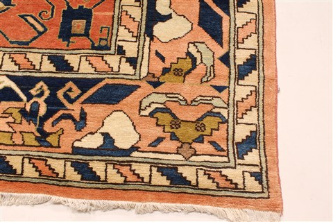 Karajeh Purple Hand Knotted 75 X 188 Area Rug 250-29291 Image 7