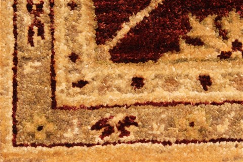 Pak-Persian Beige Runner Hand Knotted 60 X 260 Area Rug 250-29292 Image 1