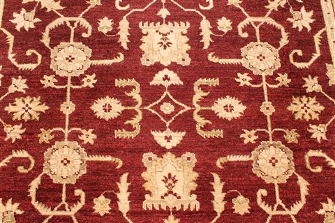 Pak-Persian Beige Runner Hand Knotted 60 X 260 Area Rug 250-29292 Image 7