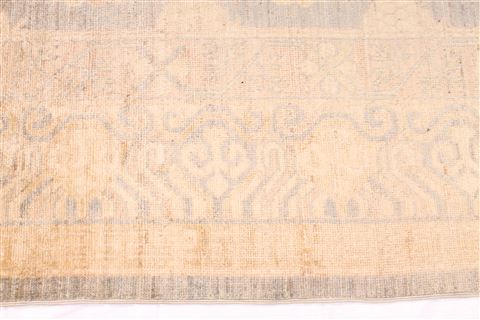 Ziegler Beige Hand Knotted 99 X 139  Area Rug 254-29293 Image 1