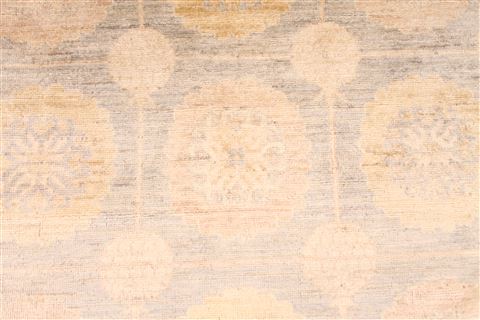 Ziegler Beige Hand Knotted 99 X 139  Area Rug 254-29293 Image 7