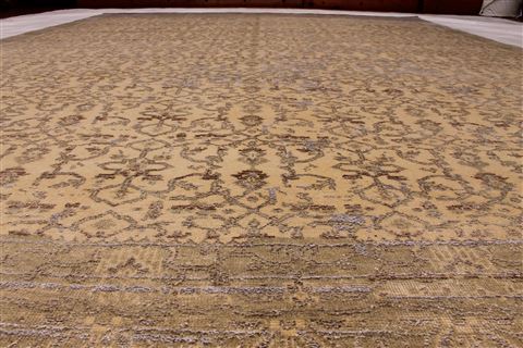 Indo-Nepal Grey Hand Knotted 910 X 1310 Area Rug 254-29294 Image 1