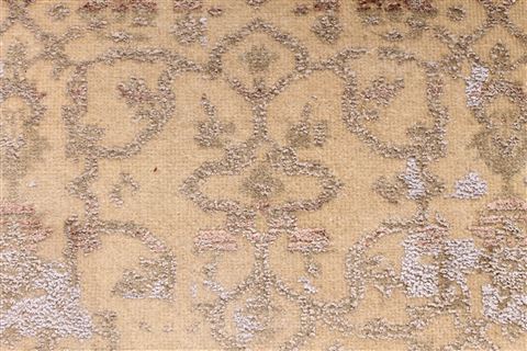 Indo-Nepal Grey Hand Knotted 910 X 1310 Area Rug 254-29294 Image 5