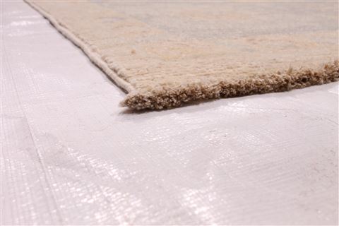 Oushak Grey Hand Knotted 102 X 141 Area Rug 254-29296 Image 1