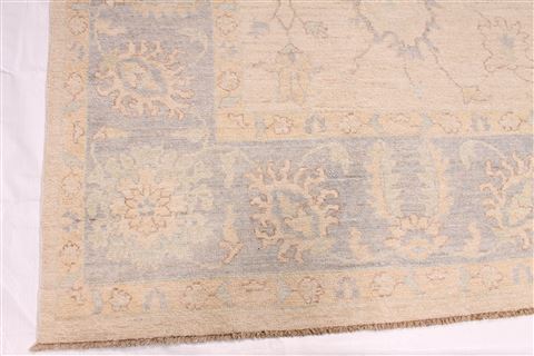 Oushak Grey Hand Knotted 102 X 141 Area Rug 254-29296 Image 2