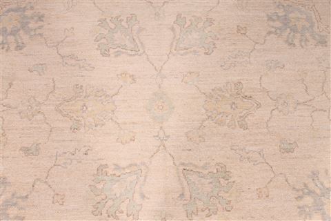 Oushak Grey Hand Knotted 102 X 141 Area Rug 254-29296 Image 3
