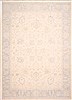 Oushak Grey Hand Knotted 102 X 141  Area Rug 254-29296 Thumb 0