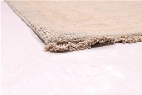 Chobi Beige Hand Knotted 910 X 137 Area Rug 254-29297 Image 1