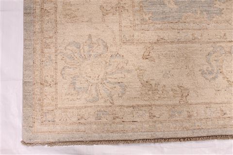 Chobi Beige Hand Knotted 910 X 137 Area Rug 254-29297 Image 2