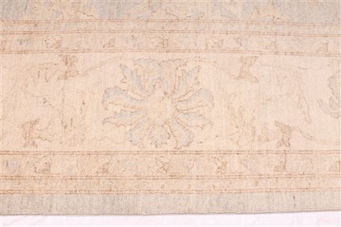 Chobi Beige Hand Knotted 910 X 137 Area Rug 254-29297 Image 4