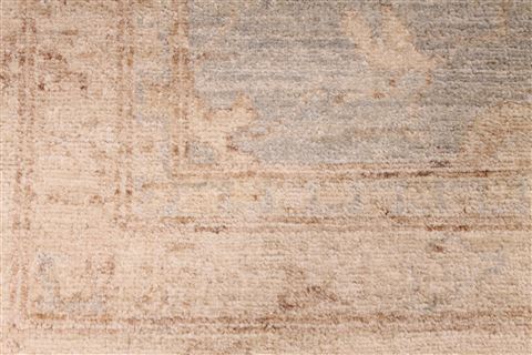 Chobi Beige Hand Knotted 910 X 137 Area Rug 254-29297 Image 5