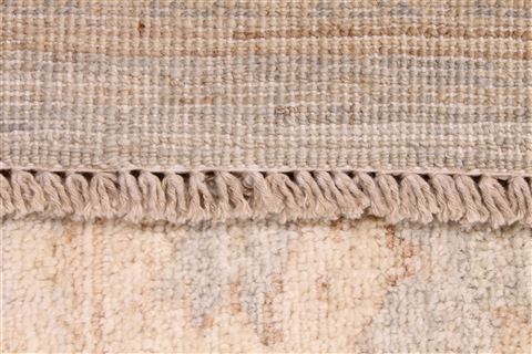 Chobi Beige Hand Knotted 910 X 137 Area Rug 254-29297 Image 7