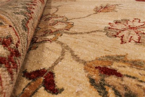 Oushak Beige Hand Knotted 911 X 1311 Area Rug 254-29298 Image 5