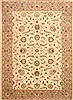 Oushak Beige Hand Knotted 911 X 1311  Area Rug 254-29298 Thumb 0
