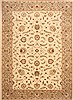 Oushak Beige Hand Knotted 911 X 1311 Area Rug 254-29298 Thumb 0