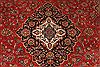 Kashan Red Hand Knotted 97 X 130  Area Rug 254-29300 Thumb 3