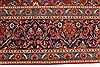 Kashan Red Hand Knotted 910 X 139 Area Rug 254-29301 Thumb 1