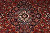 Kashan Red Hand Knotted 910 X 139  Area Rug 254-29301 Thumb 8
